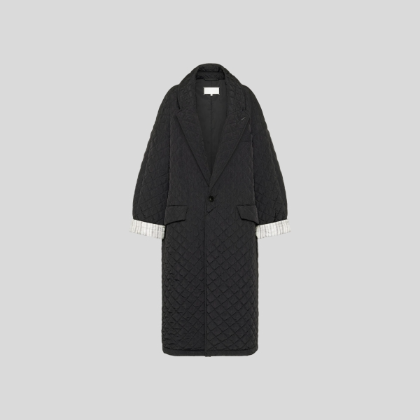 메종 마르지엘라 퀼티드 코트