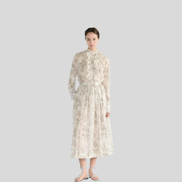 디올 플레어 미디 스커트