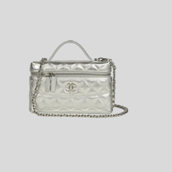 샤넬 26C 백 실버